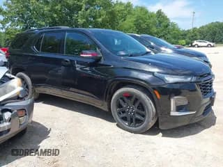 ✅ 2022 Chevrolet Traverse Premier • VIN: 1GNEVKKW4NJ100101 • Lot: 42535237. Listed on IAAI with 64,830 mi. Free auction sales archive from the USA and detailed vehicle history report at DreamBid. Image 1.