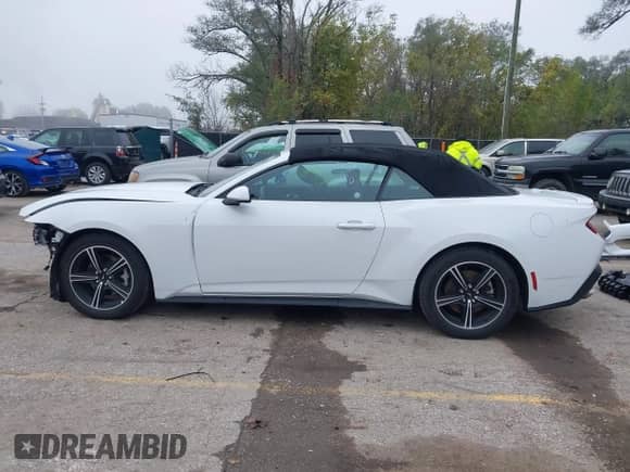 2025 Ford Mustang EcoBoost Premium z VIN 1FAGP8UH1S5110897, wystawiony jako IAAI lot #43585005 z przebiegiem 15 065 mil mil oraz . Historia ofert i sprzedaży dostępna na DreamBid. Obrazek 15.