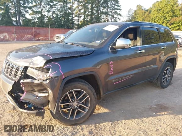 ✅ 2018 Jeep Grand Cherokee Limited • VIN: 1C4RJEBG6JC481271 • Лот: 43348524. Опубликован ранее на IAAI с пробегом 177 120 миль. Бесплатный доступ к архиву аукционных продаж из США и подробный отчёт об истории автомобиля на DreamBid. Изображение 2.