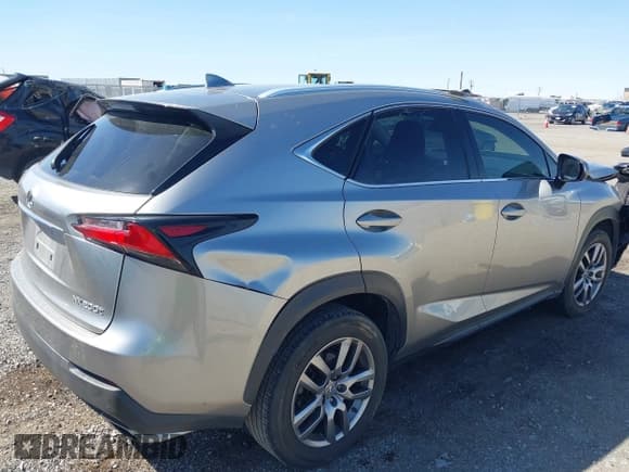 ✅ 2015 Lexus NX 200t • VIN: JTJYARBZ3F2016994 • Lot: 41857283. Listed on IAAI with 62,739 mi. Free auction sales archive from the USA and detailed vehicle history report at DreamBid. Image 4.