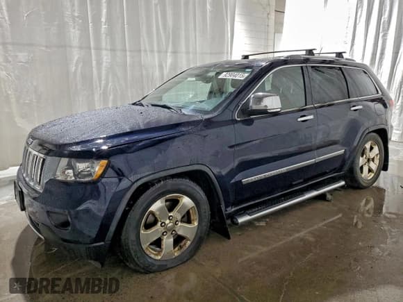 ✅ 2012 Jeep Grand Cherokee Overland • VIN: 1C4RJFCG4CC175211 • Lot: 92904015. Listed on Copart with 145,081 mi. Free auction sales archive from the USA and detailed vehicle history report at DreamBid. Image 1.