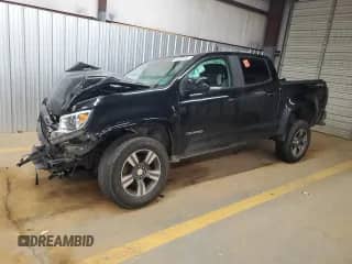 2018 Chevrolet Colorado 4WD Work Truck with VIN 1GCGTBEN2J1273541, listed as a Copart auction lot 65599285 with Not provided miles and Salvage title. Bid and sale history available at DreamBid. Image 1.