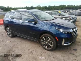 ✅ 2022 Chevrolet Equinox Premier • VIN: 3GNAXNEV1NS182042 • Lot: 42340232. Wystawiony na IAAI z przebiegiem 26 052 mil. Bezpłatny archiwum sprzedaży aukcyjnych z USA i szczegółowy raport historii pojazdu na DreamBid. Zdjęcie 1.