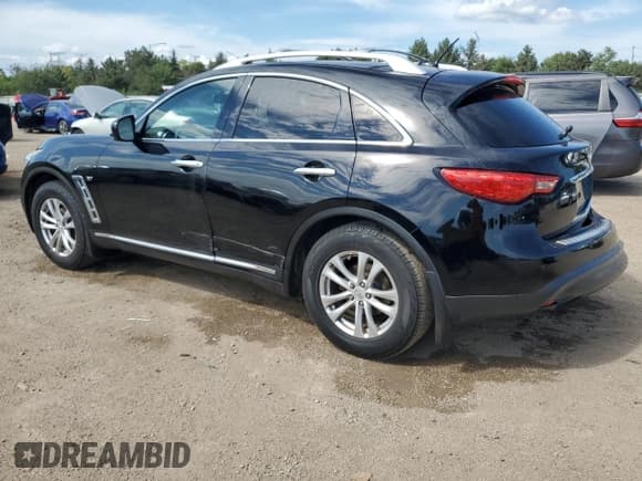 ✅ 2014 Infiniti QX70 • VIN: JN8CS1MW1EM412749 • Lot: 68022995. Listed on Copart with 100,541 mi. Free auction sales archive from the USA and detailed vehicle history report at DreamBid. Image 2.