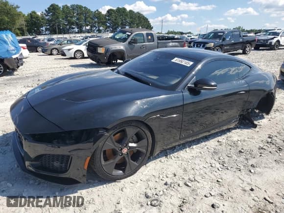 ✅ 2021 Jaguar F-Type P300 • VIN: SAJDD1GX9MCK74219 • Lot: 61992105. Wystawiony na Copart z przebiegiem 26 846 mil. Bezpłatny archiwum sprzedaży aukcyjnych z USA i szczegółowy raport historii pojazdu na DreamBid. Zdjęcie 1.