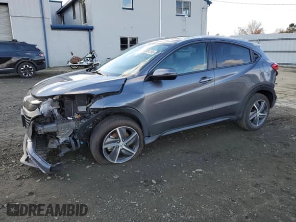 ✅ 2022 Honda HR-V EX • VIN: 3CZRU6H5XNM755167 • Лот: 92024755. Опубликован ранее на Copart с пробегом 79 960 миль. Бесплатный доступ к архиву аукционных продаж из США и подробный отчёт об истории автомобиля на DreamBid. Изображение 1.