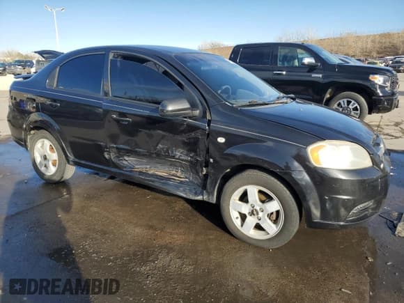 ✅ 2007 Chevrolet Aveo LT • VIN: KL1TG56667B050294 • Lot: 47839165. Wystawiony na Copart z przebiegiem 180 521 mil. Bezpłatny archiwum sprzedaży aukcyjnych z USA i szczegółowy raport historii pojazdu na DreamBid. Zdjęcie 4.