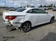 ✅ 2011 Lexus IS 250 C • VIN: JTHFF2C20B2518388 • Lot: 80325815. Wystawiony na Copart z przebiegiem 106 479 mil. Bezpłatny archiwum sprzedaży aukcyjnych z USA i szczegółowy raport historii pojazdu na DreamBid. Zdjęcie 3.