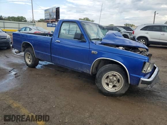 1988 Chevrolet S-10 X96 с VIN 1GCCS14Z3J8214845, выставлен на аукционе Copart как лот 72247704 с пробегом 179 905 миль миль и На запчасти • Non repairable. История ставок и продаж доступна на DreamBid. Изображение 4.