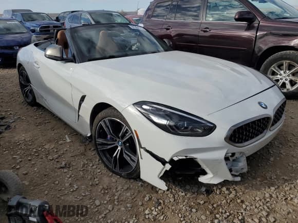 ✅ 2020 BMW Z4 sDriveM40i • VIN: WBAHF9C04LWW37893 • Lot: 81354513. Listed on Copart with Not provided. Free auction sales archive from the USA and detailed vehicle history report at DreamBid. Image 4.