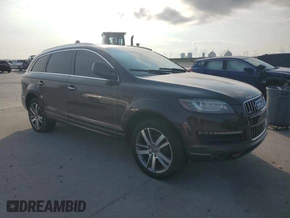✅ 2013 Audi Q7 Premium Plus • VIN: WA1LGAFE6DD001390 • Lot: 67924785. Listed on Copart with Not provided. Free auction sales archive from the USA and detailed vehicle history report at DreamBid. Image 4.