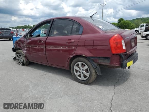 ✅ 2009 Hyundai Accent Auto GLS • VIN: KMHCN46C69U361483 • Лот: 55971525. Опубликован ранее на Copart с пробегом 159 519 миль. Бесплатный доступ к архиву аукционных продаж из США и подробный отчёт об истории автомобиля на DreamBid. Изображение 2.