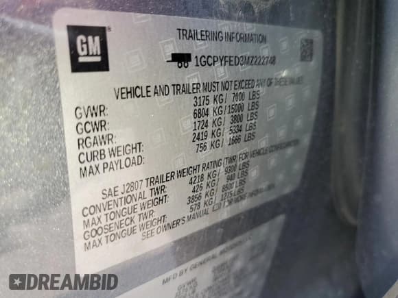 ✅ 2021 Chevrolet Silverado 1500 LT Trail Boss • VIN: 1GCPYFED3MZ222748 • Lot: 87114145. Wystawiony na Copart z przebiegiem 84 859 mil. Bezpłatny archiwum sprzedaży aukcyjnych z USA i szczegółowy raport historii pojazdu na DreamBid. Zdjęcie 12.