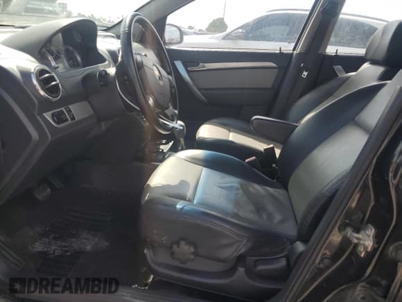 ✅ 2009 Chevrolet Aveo 2LT • VIN: KL1TG66E29B667028 • Lot: 81847665. Listed on Copart with Not provided. Free auction sales archive from the USA and detailed vehicle history report at DreamBid. Image 7.