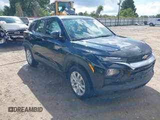 ✅ 2023 Chevrolet TrailBlazer LS • VIN: KL79MMS26PB168321 • Лот: 43231456. Опубликован ранее на IAAI с пробегом 44 215 миль. Бесплатный доступ к архиву аукционных продаж из США и подробный отчёт об истории автомобиля на DreamBid. Изображение 1.