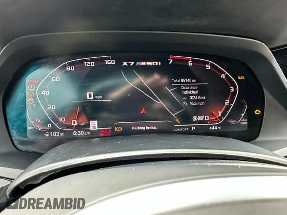 ✅ 2020 BMW X7 M50i • VIN: 5UXCX6C08L9B32979 • Lot: 93006545. Wystawiony na Copart z przebiegiem 95 146 mil. Bezpłatny archiwum sprzedaży aukcyjnych z USA i szczegółowy raport historii pojazdu na DreamBid. Zdjęcie 5.