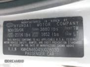 ✅ 2005 Hyundai Elantra GLS • VIN: KMHDN46D45U028030 • Lot: 42071399. Wystawiony na IAAI z przebiegiem 111 048 mil. Bezpłatny archiwum sprzedaży aukcyjnych z USA i szczegółowy raport historii pojazdu na DreamBid. Zdjęcie 9.