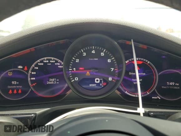 ✅ 2023 Porsche Panamera • VIN: WP0AJ2A71PL103753 • Lot: 63258394. Listed on Copart with 2,681 mi. Free auction sales archive from the USA and detailed vehicle history report at DreamBid. Image 9.