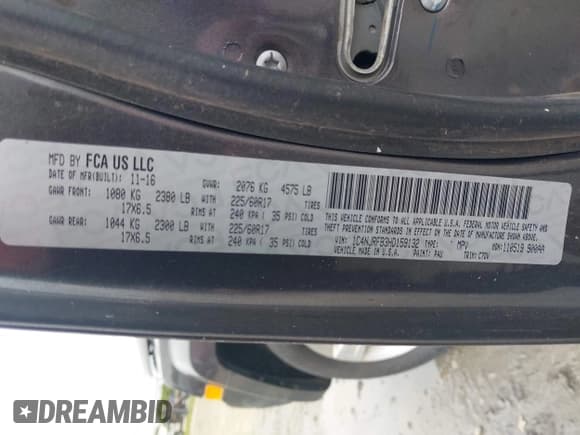 ✅ 2017 Jeep Patriot Latitude • VIN: 1C4NJRFB3HD159132 • Lot: 42742611. Wystawiony na IAAI z przebiegiem 94 287 mil. Bezpłatny archiwum sprzedaży aukcyjnych z USA i szczegółowy raport historii pojazdu na DreamBid. Zdjęcie 9.