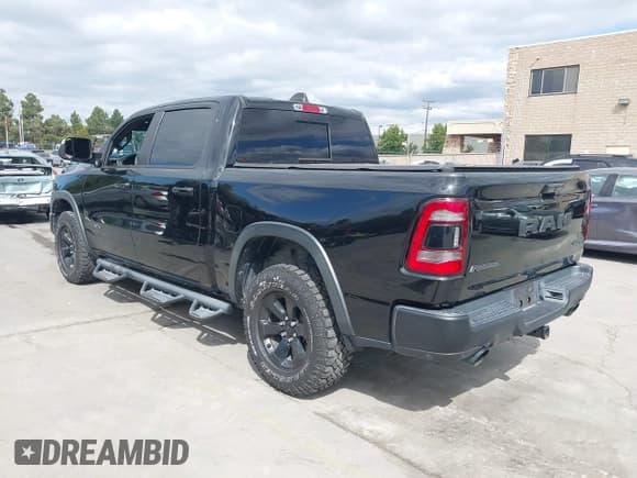 ✅ 2021 Ram 1500 Rebel • VIN: 1C6SRFLTXMN574032 • Lot: 43409254. Wystawiony na IAAI z przebiegiem 34 480 mil. Bezpłatny archiwum sprzedaży aukcyjnych z USA i szczegółowy raport historii pojazdu na DreamBid. Zdjęcie 3.