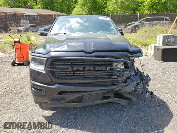 ✅ 2020 Ram 1500 Big Horn • VIN: 1C6SRFFT1LN330439 • Lot: 54489925. Wystawiony na Copart z przebiegiem 63 709 mil. Bezpłatny archiwum sprzedaży aukcyjnych z USA i szczegółowy raport historii pojazdu na DreamBid. Zdjęcie 5.