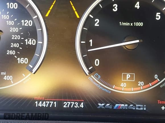 ✅ 2016 BMW X4 M40i • VIN: 5UXXW7C59G0M91223 • Lot: 42009394. Listed on IAAI with 144,771 mi. Free auction sales archive from the USA and detailed vehicle history report at DreamBid. Image 15.