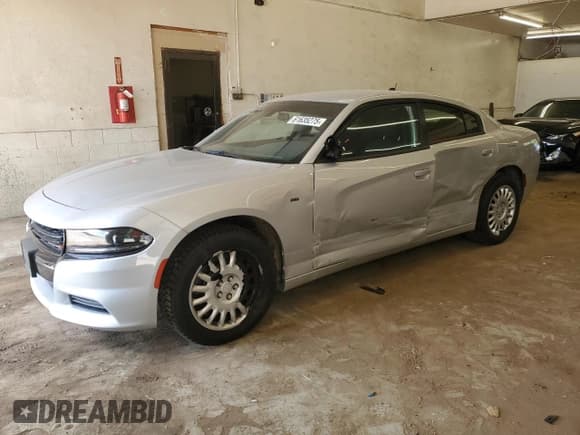 ✅ 2023 Dodge Charger Police • VIN: 2C3CDXKG4PH537002 • Лот: 61635275. Опубликован ранее на Copart с пробегом 35 074 миль. Бесплатный доступ к архиву аукционных продаж из США и подробный отчёт об истории автомобиля на DreamBid. Изображение 1.