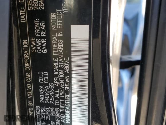 ✅ 2011 Volvo XC60 3.2L • VIN: YV4940DZ0B2210638 • Lot: 89534315. Wystawiony na Copart z przebiegiem 204 004 mil. Bezpłatny archiwum sprzedaży aukcyjnych z USA i szczegółowy raport historii pojazdu na DreamBid. Zdjęcie 14.