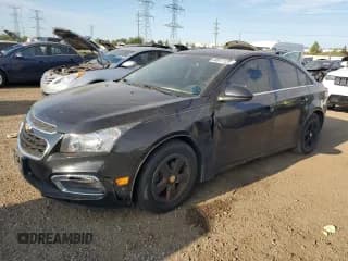 ✅ 2015 Chevrolet Cruze LT • VIN: 1G1PC5SB9F7134225 • Lot: 80017135. Listed on Copart with 141,056 mi. Free auction sales archive from the USA and detailed vehicle history report at DreamBid. Image 1.