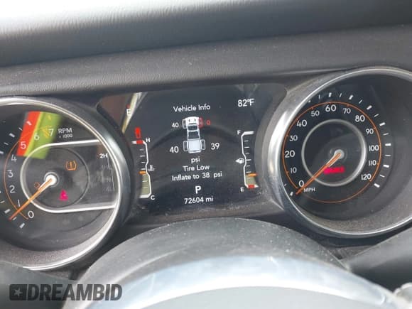 ✅ 2022 Jeep Gladiator Overland • VIN: 1C6HJTFG5NL164427 • Лот: 42037899. Опубликован ранее на IAAI с пробегом 72 604 миль. Бесплатный доступ к архиву аукционных продаж из США и подробный отчёт об истории автомобиля на DreamBid. Изображение 15.