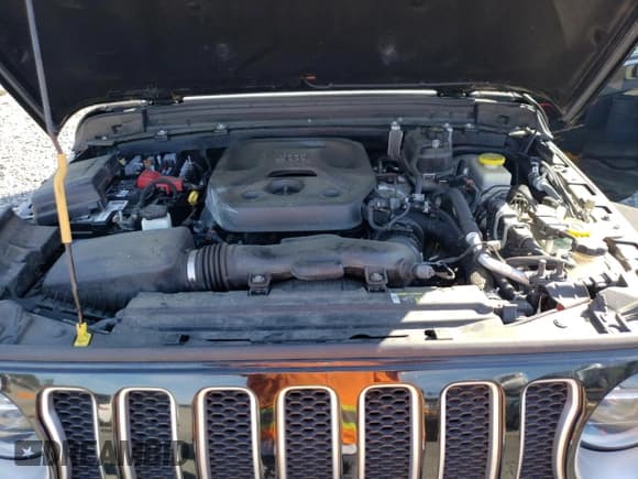 ✅ 2020 Jeep Wrangler Unlimited Sahara • VIN: 1C4HJXEN4LW209417 • Lot: 80317205. Listed on Copart with 87,494 mi. Free auction sales archive from the USA and detailed vehicle history report at DreamBid. Image 12.