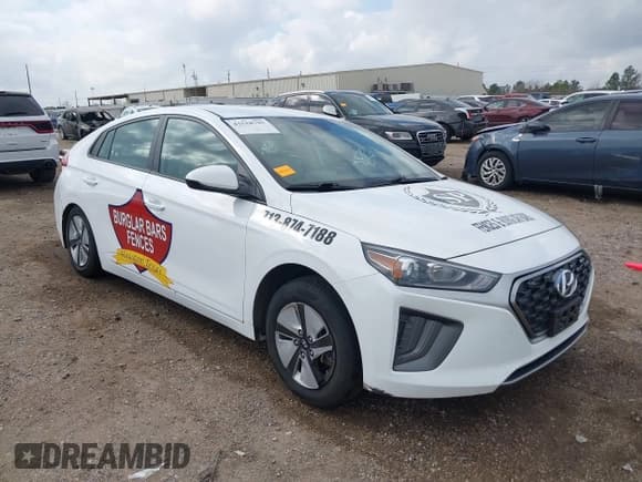 ✅ 2022 Hyundai Ioniq Blue • VIN: KMHC65LC4NU279625 • Lot: 41518795. Wystawiony na IAAI z przebiegiem 75 232 mil. Bezpłatny archiwum sprzedaży aukcyjnych z USA i szczegółowy raport historii pojazdu na DreamBid. Zdjęcie 1.