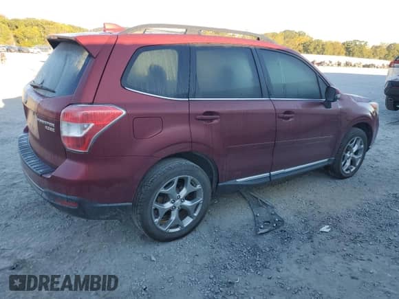 2016 Subaru Forester Touring with VIN JF2SJAXC4GH432275, listed as a Copart auction lot 87365465 with 167,351 mi miles and Salvage title. Bid and sale history available at DreamBid. Image 3.