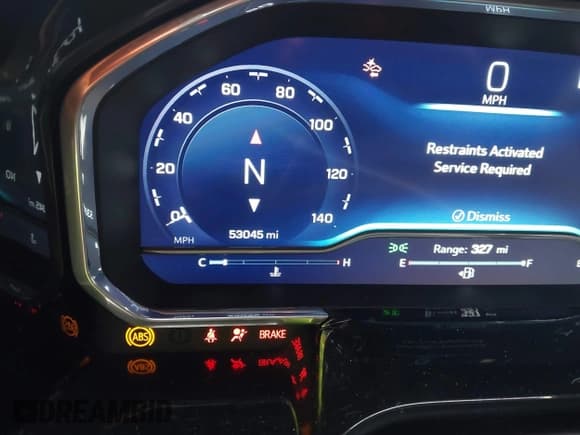 ✅ 2023 Chevrolet Silverado 1500 LT • VIN: 1GCUDDED8PZ229041 • Lot: 42510095. Listed on IAAI with 53,045 mi. Free auction sales archive from the USA and detailed vehicle history report at DreamBid. Image 7.