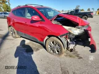 2014 Hyundai Tucson Limited z VIN KM8JU3AG8EU931699, wystawiony jako Copart lot #82751435 z przebiegiem 140 109 mil mil oraz Szkoda całkowita • Salvage title. Historia ofert i sprzedaży dostępna na DreamBid. Obrazek 4.