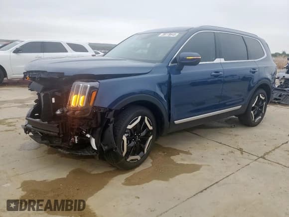 ✅ 2025 Kia Telluride EX • VIN: 5XYP34GCXSG623216 • Lot: 59778645. Listed on Copart with 3,102 mi. Free auction sales archive from the USA and detailed vehicle history report at DreamBid. Image 1.