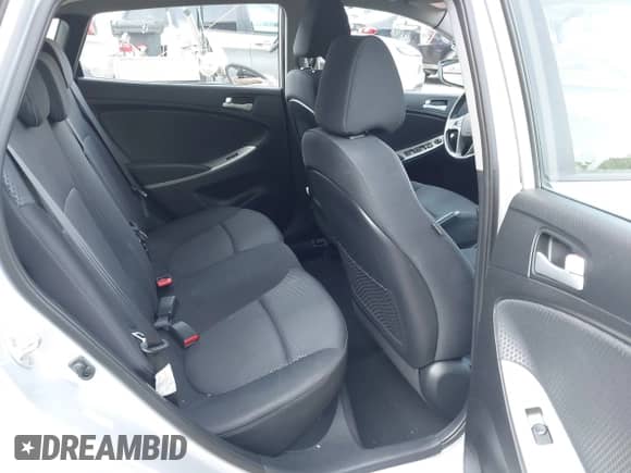 2017 Hyundai Accent Sport with VIN KMHCU5AE4HU336257, listed as a IAAI auction lot 42770551 with Not provided miles and . Bid and sale history available at DreamBid. Image 8.