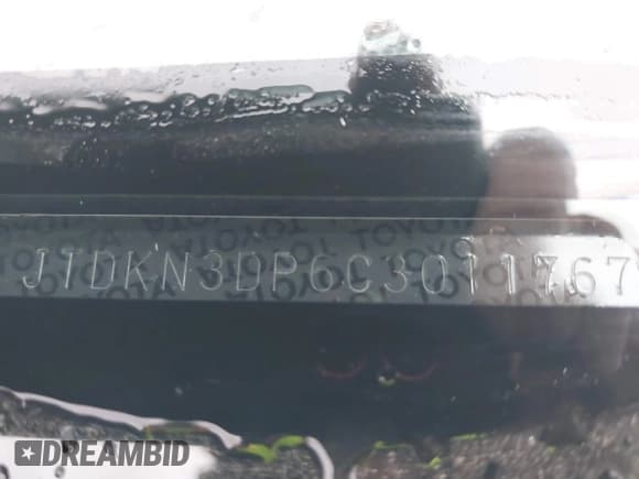 ✅ 2012 Toyota Prius • VIN: JTDKN3DP6C3011767 • Lot: 43611041. Listed on IAAI with 197,194 mi. Free auction sales archive from the USA and detailed vehicle history report at DreamBid. Image 9.