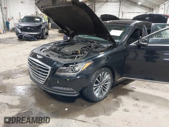 ✅ 2016 Hyundai Genesis 3.8L • VIN: KMHGN4JEXGU139357 • Lot: 41541243. Wystawiony na IAAI z przebiegiem 222 680 mil. Bezpłatny archiwum sprzedaży aukcyjnych z USA i szczegółowy raport historii pojazdu na DreamBid. Zdjęcie 18.