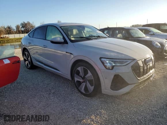 ✅ 2021 Audi e-tron Sportback Prestige • VIN: WA13AAGE4MB018961 • Лот: 74674294. Опубликован ранее на Copart с пробегом Не указан. Бесплатный доступ к архиву аукционных продаж из США и подробный отчёт об истории автомобиля на DreamBid. Изображение 4.