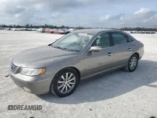 2009 Hyundai Azera Limited with VIN KMHFC46FX9A373084, listed as a Copart auction lot 45532865 with 107,592 mi miles and Salvage title. Bid and sale history available at DreamBid. Image 1.