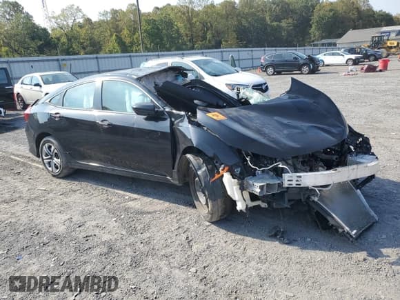 ✅ 2017 Honda Civic LX • VIN: 2HGFC2F52HH526073 • Lot: 81716675. Listed on Copart with Not provided. Free auction sales archive from the USA and detailed vehicle history report at DreamBid. Image 4.