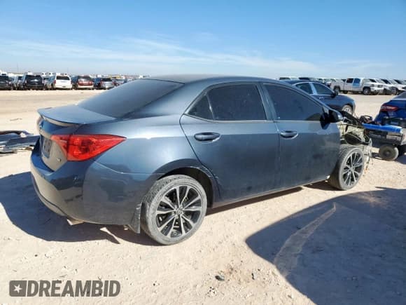 ✅ 2017 Toyota Corolla SE • VIN: 2T1BURHE0HC830626 • Lot: 91602055. Listed on Copart with 99,981 mi. Free auction sales archive from the USA and detailed vehicle history report at DreamBid. Image 3.