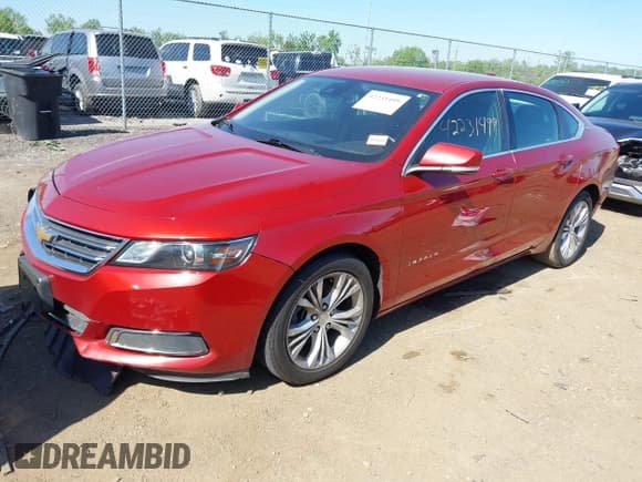 ✅ 2015 Chevrolet Impala LT • VIN: 2G1115SLXF9145835 • Lot: 42231499. Listed on IAAI with 124,865 mi. Free auction sales archive from the USA and detailed vehicle history report at DreamBid. Image 2.