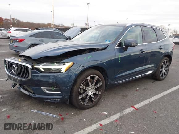 ✅ 2018 Volvo XC60 Inscription • VIN: YV4A22RL9J1042389 • Lot: 43665707. Listed on IAAI with 75,177 mi. Free auction sales archive from the USA and detailed vehicle history report at DreamBid. Image 2.