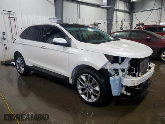 ✅ 2015 Ford Edge Titanium • VIN: 2FMTK4K88FBC31538 • Lot: 83851895. Wystawiony na Copart z przebiegiem 115 139 mil. Bezpłatny archiwum sprzedaży aukcyjnych z USA i szczegółowy raport historii pojazdu na DreamBid. Zdjęcie 4.