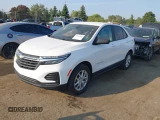 ✅ 2023 Chevrolet Equinox LS • VIN: 3GNAXSEG9PL225300 • Лот: 43265044. Опубликован ранее на IAAI с пробегом 46 668 миль. Бесплатный доступ к архиву аукционных продаж из США и подробный отчёт об истории автомобиля на DreamBid. Изображение 2.