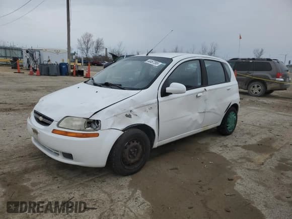 ✅ 2008 Chevrolet Aveo LS • VIN: KL1TD66618B059937 • Lot: 44467395. Wystawiony na Copart z przebiegiem 52 360 mil. Bezpłatny archiwum sprzedaży aukcyjnych z USA i szczegółowy raport historii pojazdu na DreamBid. Zdjęcie 1.