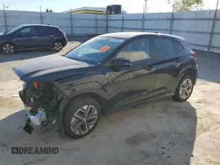 2023 Hyundai Kona SEL with VIN KM8K33AG5PU183620, listed as a Copart auction lot 89559295 with Not provided miles and Salvage title. Bid and sale history available at DreamBid. Image 1.
