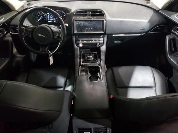 ✅ 2019 Jaguar F-Pace 25t • VIN: SADCS2FX9KA602971 • Lot: 59346405. Listed on Copart with 105,280 mi. Free auction sales archive from the USA and detailed vehicle history report at DreamBid. Image 8.